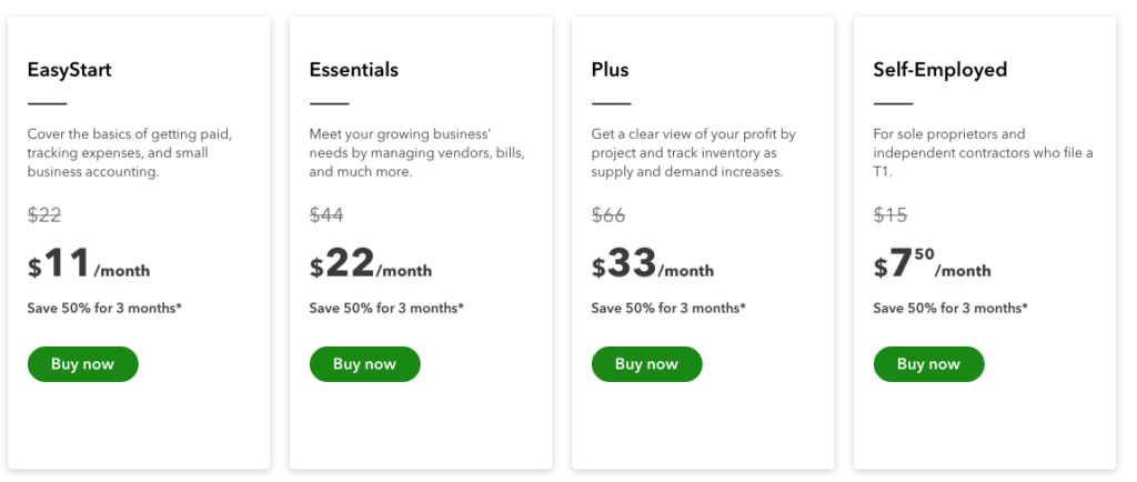 QuickBooks Pricing Image Cash Cow Canada