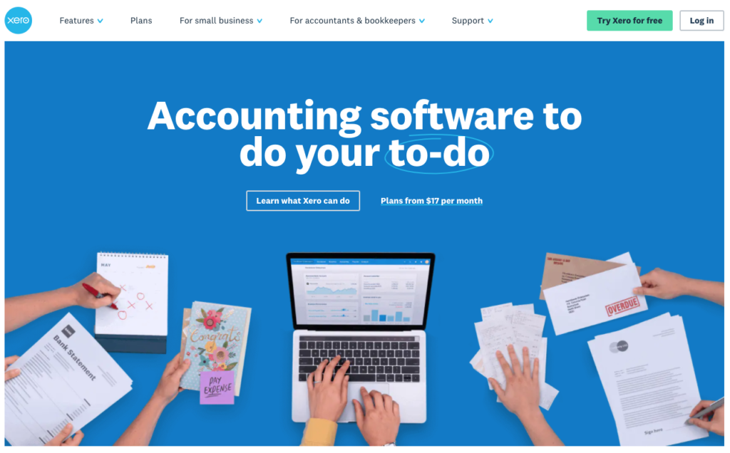 Xero Homepage Image Best Accounting Software Canada Top Pick